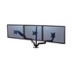 MONITOR ARMS FELLOWES PLATINUM 8042601 TRIPLE BLACK