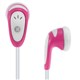 EARBUDS MOKI VOLUME LIMITED KIDS PINK