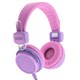 HEADPHONES MOKI VOLUME LIMITED KID SAFE PINKPURPLE