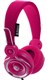 HEADPHONES MOKI HDRPPK DROPS PINK