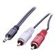 CABLE LINDY 3M 35MMRCA AUDIO