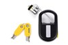 KEYED LOCK KENSINGTON 64538 MICROSAVER RETRACTABLE NOTEBOOK