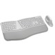KEYBOARD  MOUSE SET KENSINGTON K75407US DUAL WIRELESS ERGO DESKTOP GREY