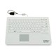 KEYBOARD SEAL SHIELD SW87P2 TOUCH WATERPROOF WHITE