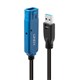 EXTENSION CABLE LINDY 43157 USB 31 MALE TO FEMALE 10M ACTIVE CABLE PRO BLACK