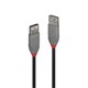CABLE USB LINDY 05M USB2 A EXT CABLE ANTHRA LINE BLACK