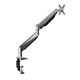 MONITOR ARM SYLEX RAPIER DESK MOUNT SINGLE POLISHED ALUMINIUM