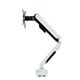 MONITOR ARM SYLEX CUTLESS DESK MOUNT SINGLE WHITE