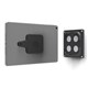 VEAS MOUNT COMPULOCKS VHBMM01 MAGNETIC MOUNT BLACK