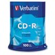 CDR VERBATIM 52X 700MB80MIN SPINDLE 100