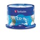 CDR VERBATIM 52X 700MB80M INKJET PRINTABLE WHITE SURFACE SPINDLE 50