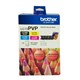 CART IJ BROTHER LC73PVP BLACKCMY VALUE PACK  PHOTO PAPER PK40