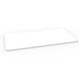 DESK TOP RAPID DELUXE INFINITY SCALLOPED 1500WX750DX25H MM NATURAL WHITE