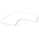 WORKSTATION TOP RAPID DELUXE INFINITY 1500WX1500WX750DX25H MM NATURAL WHITE