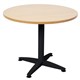 TABLE ROUND RAPID SPAN 900DIAX730HMM BLACK 4 STAR BASE BEECH TOP