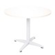 TABLE ROUND RAPID SPAN 900DIAX730HMM WHITE 4 STAR BASE NATURAL WHITE TOP