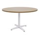 TABLE ROUND RAPID SPAN 1200DIAX730HMM WHITE 4 STAR BASE BEECH TOP