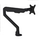 MONITOR ARM SINGLE ELEVATE GAS OPERATED CLAMP KIT BLACK
