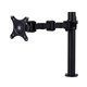 MONITOR ARM SINGLE REVOLVE CLAMP  GROMMET KIT BLACK