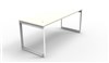 DESK RAPID INFINITY SINGLE SIDED 1500X700MM LOOP LEG NO SCREEN 1 PERSON NATURAL WHITE