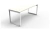DESK RAPID INFINITY SINGLE SIDED 1800X700MM LOOP LEG NO SCREEN 1 PERSON NATURAL WHITE