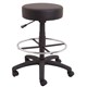 STOOL RAPID DS COUNTER HEIGHT DRAFTING BLACK PU