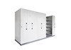 MOBILE SHELVING RAPIDLINE 6 BAYS 400D MM  3560LX980WX2150H MM WHITE