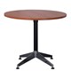 TABLE ROUND RAPID TYPHOON 900DIAX750HMM BLACKCHROME FRAME CHERRY TOP