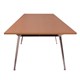 BOARDROOM TABLE RAPID AIR 3200WX1200DX750HMM 2 STAGE POLISHED ALUMINIUM BASE 2 PIECE BEECH TOP
