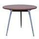 TABLE ROUND RAPID AIR 900DIAX730HMM CHROMEBLACK BASE CHERRY TOP