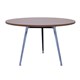 TABLE ROUND RAPID AIR 1200DIAX730HMM CHROMEBLACK BASE BEECH TOP