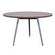 TABLE ROUND RAPID AIR 1200DIAX730HMM CHROMEBLACK BASE CHERRY TOP