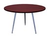 TABLE ROUND RAPID AIR 1200DIAX730HMM CHROMEBLACK BASE APPLETREE TOP