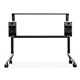 TABLE FRAME ONLY RAPID TYPHOON FLIPTOP SUITS 1800WX750DMM BLACK POWDERCOAT LOCKING CASTORS