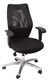 CHAIR CLERICAL AM200 MEDIUM BACK BLACK SEAT BLACK MESH