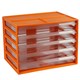 MULTI DRAWER ITALPLAST I 326FM A4 5 DRAWER MANDARIN
