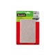 SURFACE PROTECTOR SCOTCH FELT PADS SP840 RECTANGLE 101X152MM BEIGE PK4