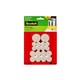 SURFACE PROTECTOR SCOTCH FELT PADS SP842 ROUND BEIGE MIX VALUE PACK 36