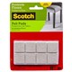 SURFACE PROTECTOR SCOTCH FELT PADS SP844 SQUARE 25X25MM BEIGE PK16