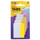 TABS POST IT DURABLE 686PLOY PINK LIME ORANGE  YELLOW PK4