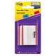 TABS POST IT 686F50RD DURABLE TABS RED PK50