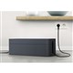 CABLE BOX DURABLE CAVOLINE 503037 LARGE GRAPHITE
