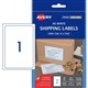 LABEL AVERY LASERINKJET L7175 SHIPPING A6 105X148MM WHITE 1SHEET
