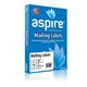 LABEL ASPIRE LASERINKJET ADDRESS 991 X 381MM 14SHEET