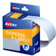 LABEL AVERY DISPENSER PACK RECTANGLE 76X27MM WHITE DMR7627W
