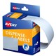 LABEL AVERY DISPENSER PACK RECTANGLE 89X43MM WHITE DMR8943W