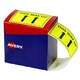LABEL AVERY DISPENSER PACK 996X750MM THIS WAY UP RECTANGLE FLUORO YELLOW PK750