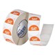 LABEL AVERY FOOD ROTATION DISPENSER PACK SATURDAY 24MM CIRCLE ORANGE