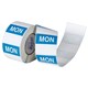 LABEL AVERY FOOD ROTATION DISPENSER PACK MONDAY 40X40MM SQUARE BLUE