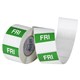 LABEL AVERY FOOD ROTATION DISPENSER PACK FRIDAY 40X40MM SQUARE GREEN